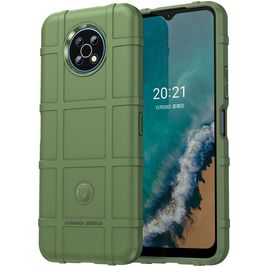 Mobigear Rugged Shield Coque Nokia G50 Coque arrière en TPU Souple Anti-Chocs - Vert