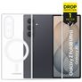 Mobilize Naked Protection Coque Transparente Samsung Galaxy Z Fold 8 MagSafe Coque arrière Rigide Anti-Chocs - Transparent