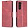 Mobigear Excellent Samsung Galaxy S25 Plus Étui Portefeuille - Rouge