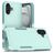 Mobigear Heavy Armor Coque iPhone 16 Plus Coque arrière Rigide Anti-Chocs - Vert