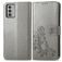 Mobigear Clover Housse Nokia G42 Etui Porte-Monnaie - Gris