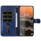 Mobigear Zipper Housse Samsung Galaxy S23 Ultra Etui Porte-Monnaie - Bleu