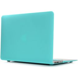 Mobigear Matte MacBook Air 13 Pouces (2010-2019) Coque - Turquoise - Model A1369 / A1466