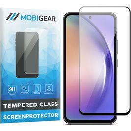 Mobigear Premium Samsung Galaxy A54 Verre trempé Protection d'écran - Compatible Coque - Noir
