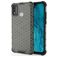 Mobigear Honeycomb Coque HONOR 9X Lite Coque arrière Rigide Anti-Chocs - Gris