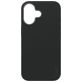 CARE by PanzerGlass Fashionable Coque iPhone 16 MagSafe Coque arrière en Silicone - Noir