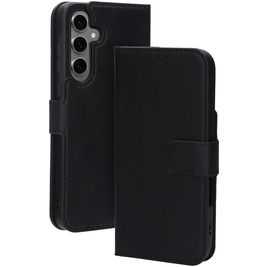 Mobiparts Classic Wallet Housse Samsung Galaxy S24 FE Etui Porte-Monnaie - Noir