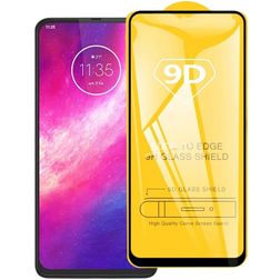 Mobigear Premium Motorola One Hyper Verre trempé Protection d'écran - Compatible Coque - Noir