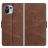 Mobigear Slim Magnet Housse Xiaomi Mi 11 Lite Etui Porte-Monnaie - Marron