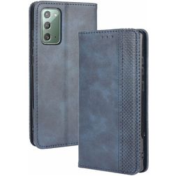 Mobigear Sensation Housse Samsung Galaxy S20 FE Etui Porte-Monnaie - Bleu