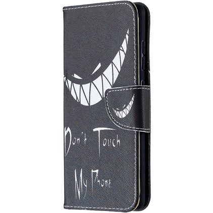 Mobigear Design Samsung Galaxy S20 FE Étui Portefeuille - Do Not Touch