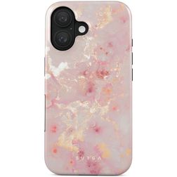 Burga Tough Coque iPhone 16 Coque arrière Rigide Anti-Chocs - Golden Coral