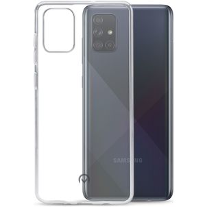 Mobilize Gelly Coque Transparente Samsung Galaxy A71 Coque arrière en TPU Souple - Transparent