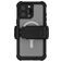 Ghostek Nautical Belt Coque iPhone 16 Pro Max MagSafe Coque arrière Imperméable Rigide Anti-Chocs - Transparent / Noir