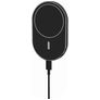 Mobigear Round MagSafe Support Voiture Grille de ventilation Magnétique Universel - Noir