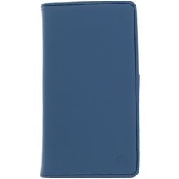 Mobilize Slim Wallet Housse Nokia Lumia 735 Etui Porte-Monnaie - Bleu