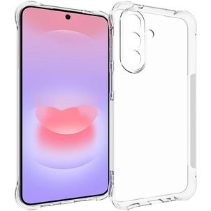 Mobigear Cushion Coque Transparente Samsung Galaxy A27 Coque arrière en TPU Souple - Transparent