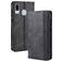 Mobigear Sensation Housse Samsung Galaxy A20e Etui Porte-Monnaie - Noir