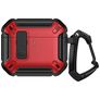 Mobigear Armor Clip Coque Apple AirPods 4 Coque Rigide - Rouge