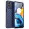 Mobigear Groove Coque Motorola Moto E32s Coque arrière en TPU Souple - Bleu