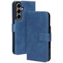 Mobiparts Classic Wallet Housse Samsung Galaxy S24 FE Etui Porte-Monnaie - Bleu