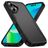 Mobigear Heavy Armor Coque iPhone 16 Coque arrière Rigide Anti-Chocs - Noir