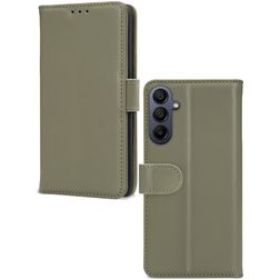 Mobilize Premium Gelly Wallet Housse Samsung Galaxy A15 Etui Porte-Monnaie - Vert