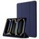 Mobigear Tri-Fold Gel Coque iPad Pro 13 Pouces (2024) Etui en TPU,Similicuir + Porte-crayon - Dark Blue