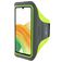 Mobiparts Comfort Fit Brassard Téléphone Samsung Galaxy A33 Brassard Coque de Sport en Neoprène - Neon Green