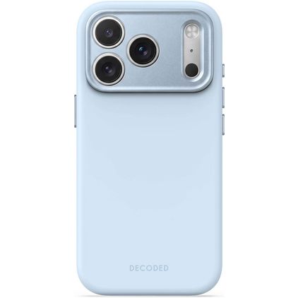 Decoded AntiMicrobial Coque iPhone 18 Pro Max MagSafe Coque arrière en Silicone - Eucayptus