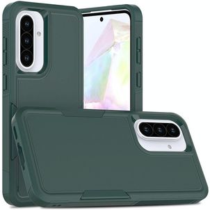 Mobigear Heavy Armor Coque Samsung Galaxy A56 Coque arrière Rigide Anti-Chocs - Vert