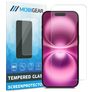 Mobigear iPhone 16 Verre trempé Protection d'écran - Compatible coque