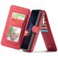 Caseme 007 Housse Samsung Galaxy Note 9 Etui avec Coque Détachable Porte-Monnaie - Rouge