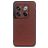 Mobigear Excellent OnePlus 10T Plastique rigide Coque arrière - Marron