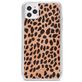 Mobilize Magnet Zipper Housse iPhone 12 Etui avec Coque Détachable Porte-Monnaie - Leopard
