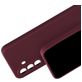 Mobiparts Coque Samsung Galaxy A56 Coque arrière en Silicone - Plum Red