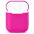 Mobigear Colors Coque Apple AirPods 1 Coque en Silicone Souple - Magenta