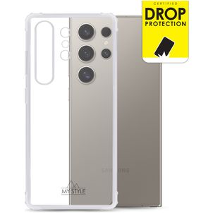 My Style Protective Flex Coque Transparente Samsung Galaxy S24 Ultra Coque arrière en TPU Souple Anti-Chocs - Transparent
