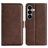 Mobigear Slim Magnet Housse Samsung Galaxy S26 Etui Porte-Monnaie - Marron