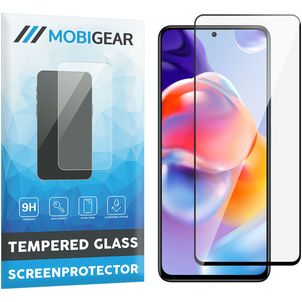 Mobigear Premium Xiaomi Redmi Note 11 Pro Plus 5G Verre trempé Protection d'écran - Compatible Coque - Noir