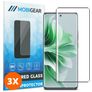 Mobigear Premium OPPO Reno 12 Pro Verre trempé Protection d'écran - Compatible Coque (Lot de 3)