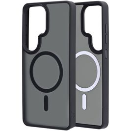 Mobiparts Hardcover Coque Samsung Galaxy S26 Ultra MagSafe Coque arrière Rigide - Satin Black