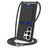 Mobigear Lanyard Card Samsung Galaxy S26 Ultra Silicone Coque avec cordon et porte-cartes - Noir