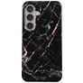 Burga Tough Coque Samsung Galaxy S24 Coque arrière Rigide Anti-Chocs - Rose Gold Marble