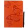 Mobigear Butterfly Coque iPad 9 (2021) Etui + Porte-crayon - Orange