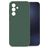 Mobilize Rubber Gelly Coque Samsung Galaxy A15 Coque arrière en TPU Souple - Matt Green