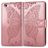 Mobigear Butterfly Housse iPhone SE (2020) Etui Porte-Monnaie - Rose doré