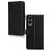 Mobilize Premium Gelly Housse Samsung Galaxy S25 Edge Etui Porte-Monnaie - Noir