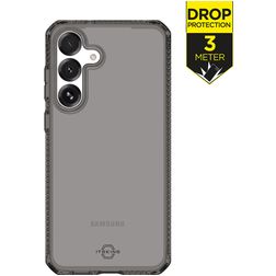 ITSKINS Level 2 SpectrumClear R Coque Samsung Galaxy S25 FE Coque arrière en TPU Souple Anti-Chocs - Smoke