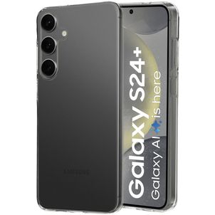 Mobiparts Classic Coque Transparente Samsung Galaxy S24 Plus Coque arrière en TPU Souple - Transparent
